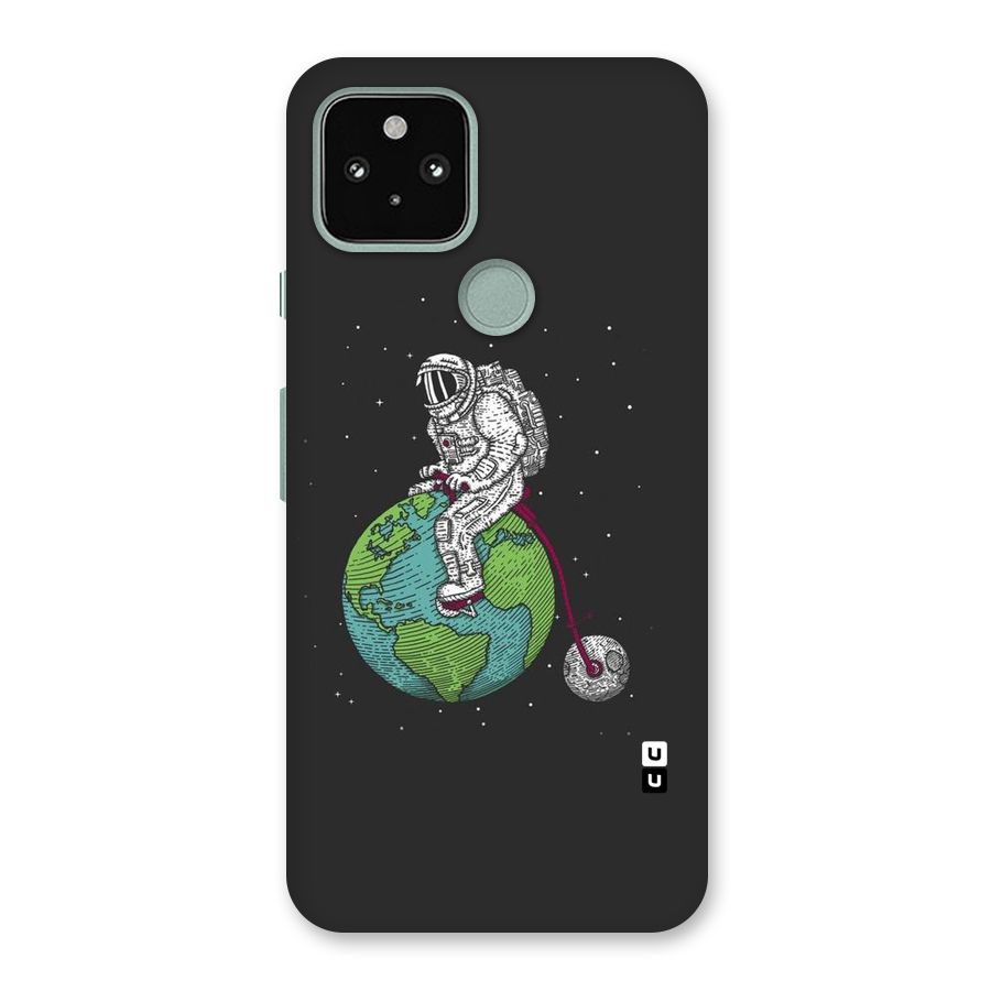 Earth Space Doodle Back Case for Google Pixel 5