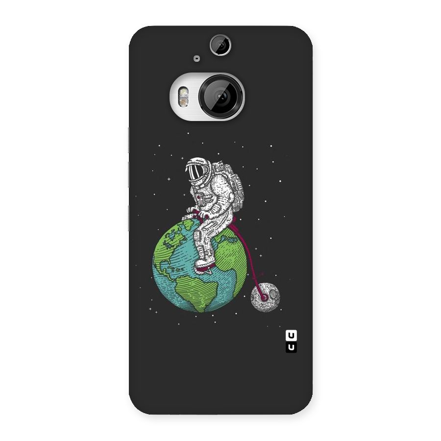 Earth Space Doodle Back Case for HTC One M9 Plus