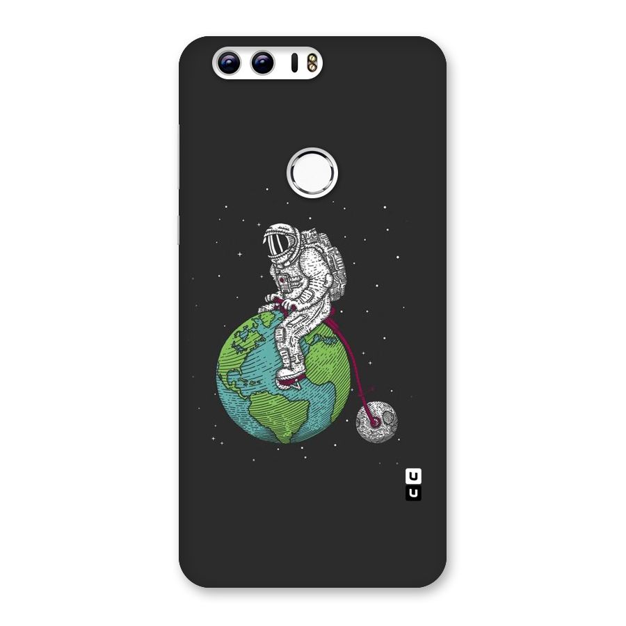 Earth Space Doodle Back Case for Honor 8