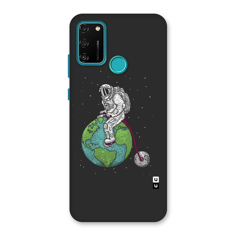 Earth Space Doodle Back Case for Honor 9A