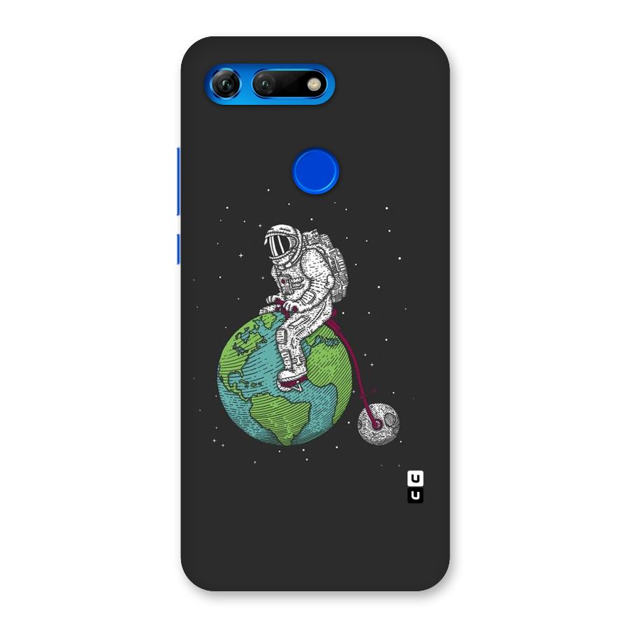 Earth Space Doodle Back Case for Honor View 20