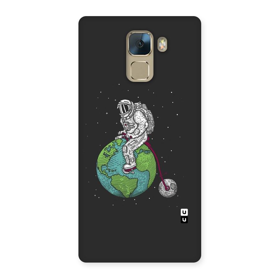 Earth Space Doodle Back Case for Huawei Honor 7