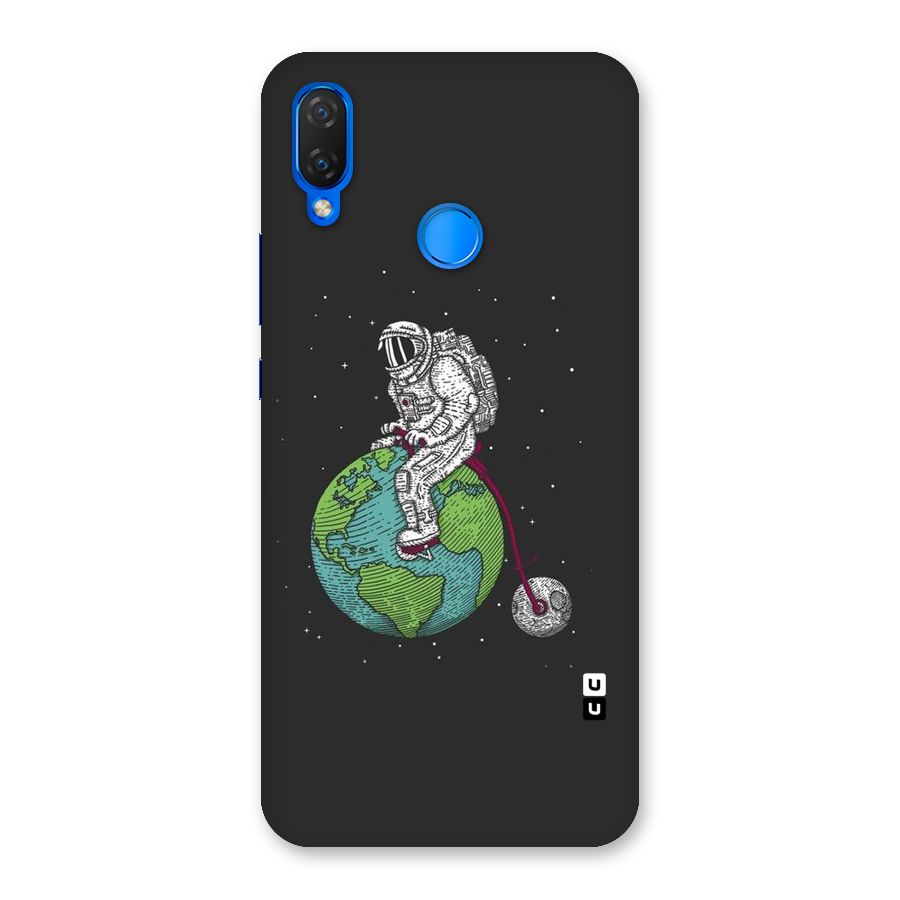 Earth Space Doodle Back Case for Huawei P Smart+