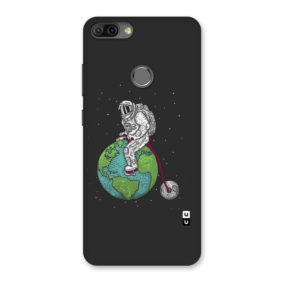 Earth Space Doodle Back Case for Infinix Hot 6 Pro