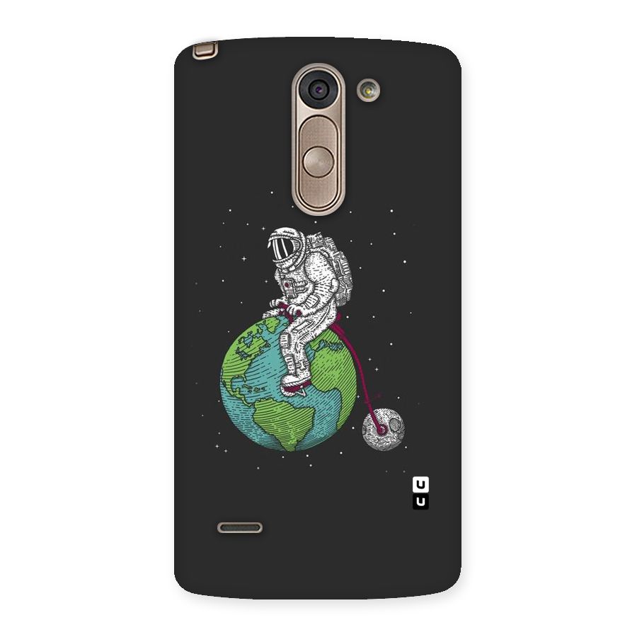 Earth Space Doodle Back Case for LG G3 Stylus