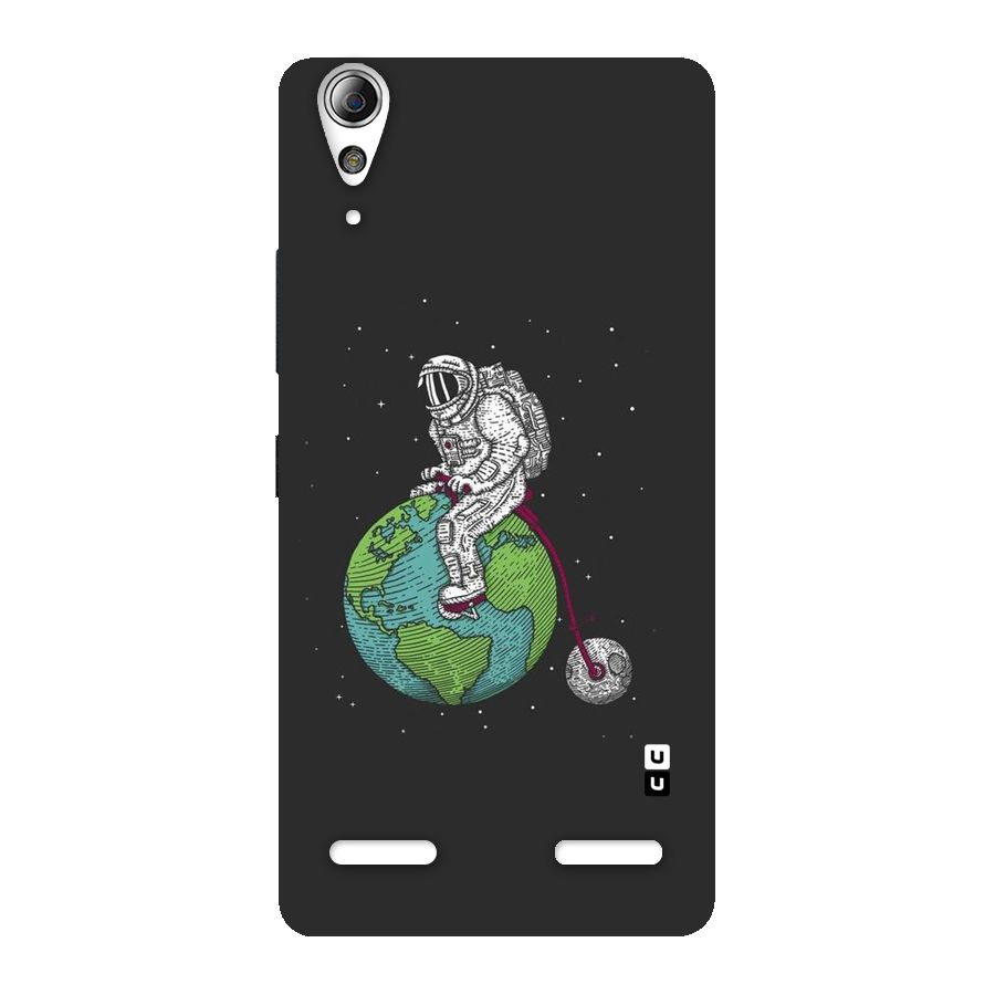 Earth Space Doodle Back Case for Lenovo A6000