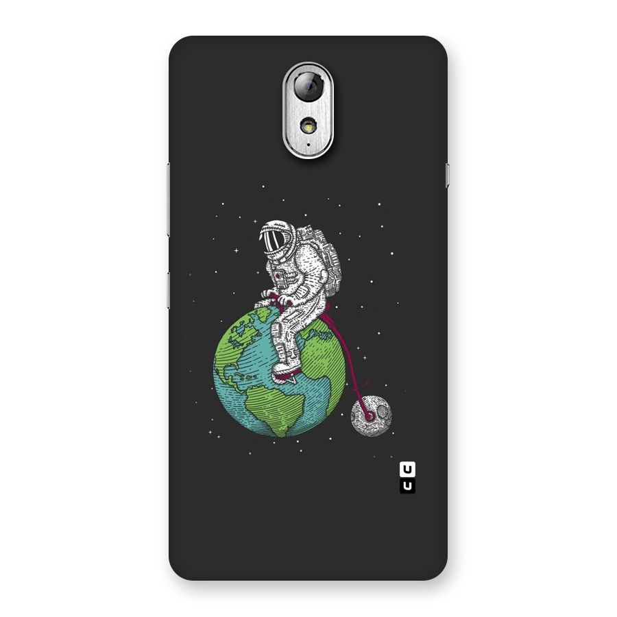 Earth Space Doodle Back Case for Lenovo Vibe P1M