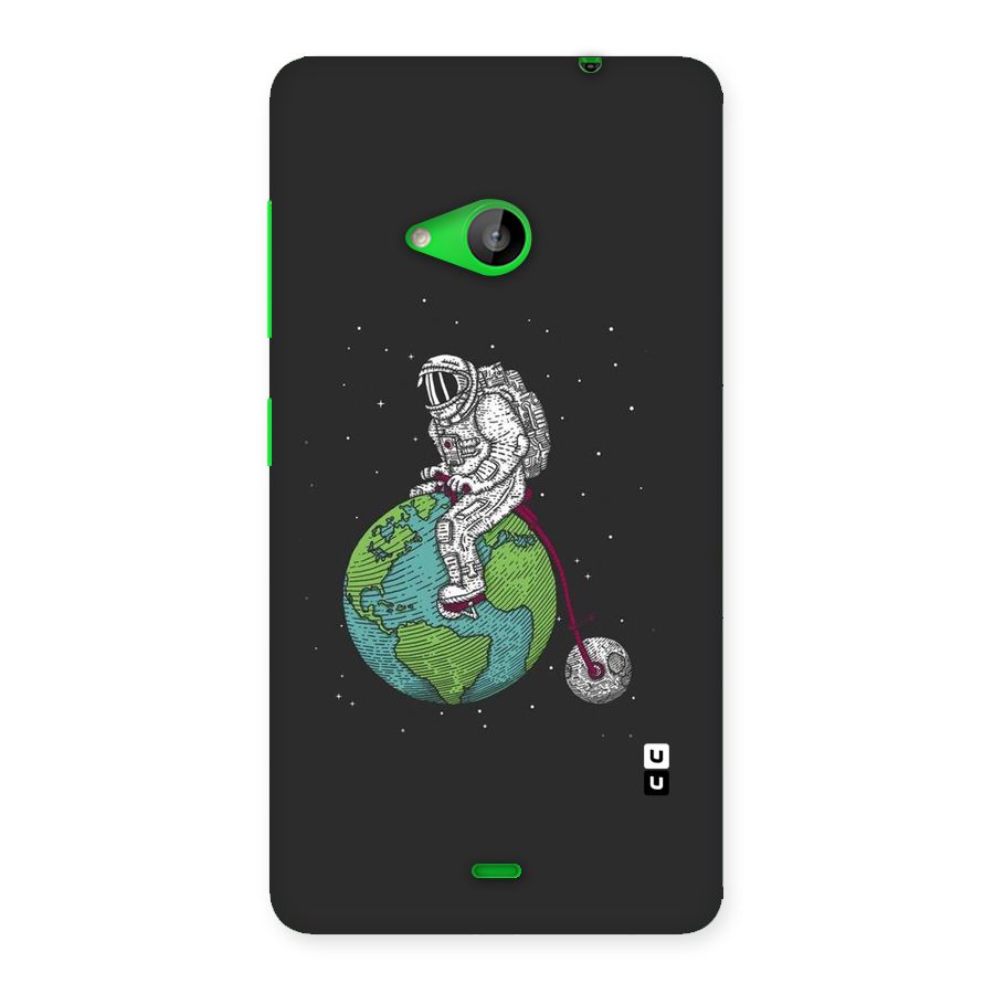 Earth Space Doodle Back Case for Lumia 535