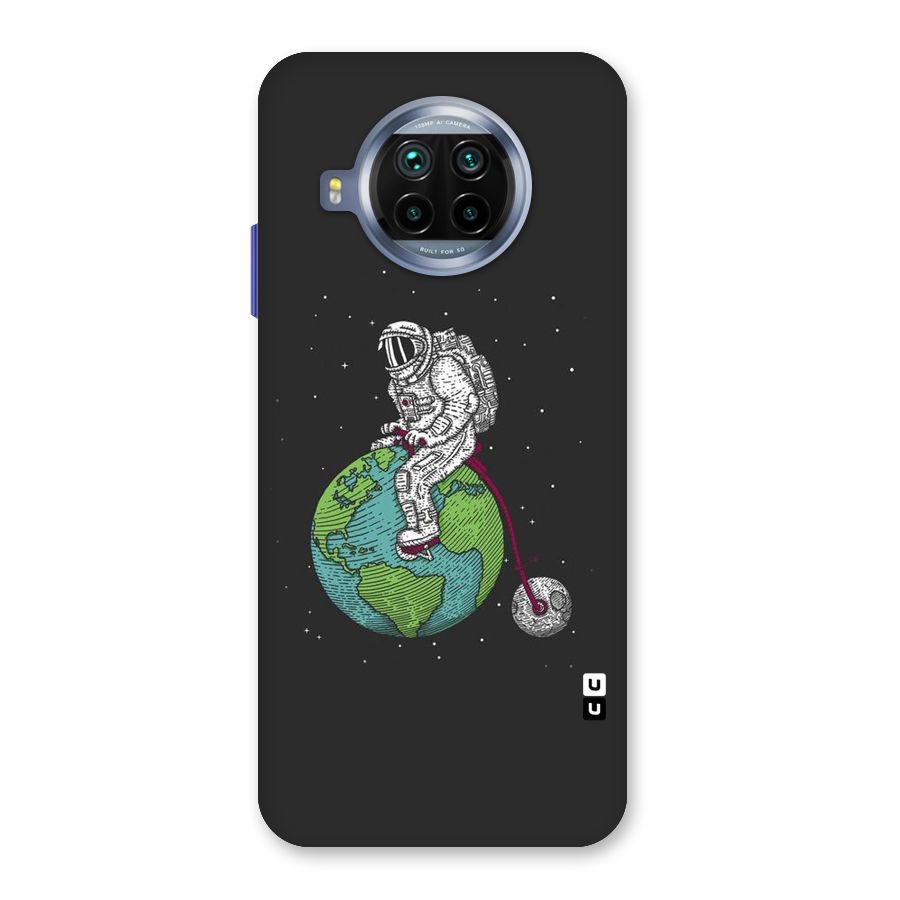 Earth Space Doodle Back Case for Mi 10i