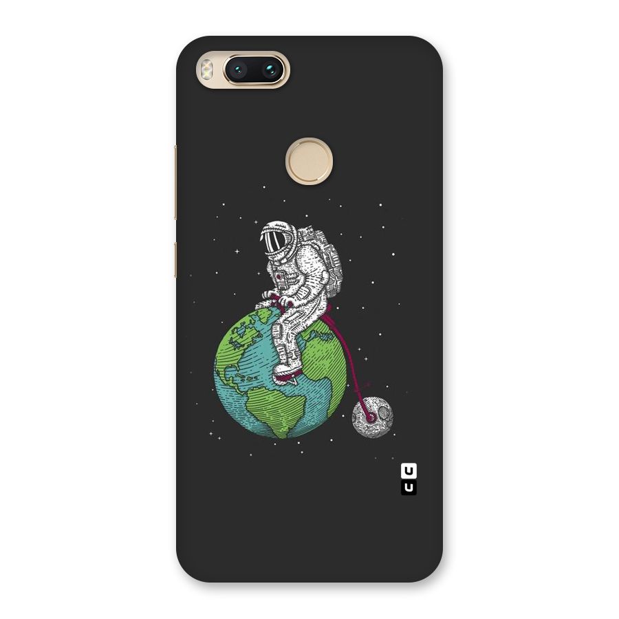 Earth Space Doodle Back Case for Mi A1
