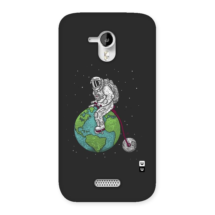 Earth Space Doodle Back Case for Micromax Canvas HD A116