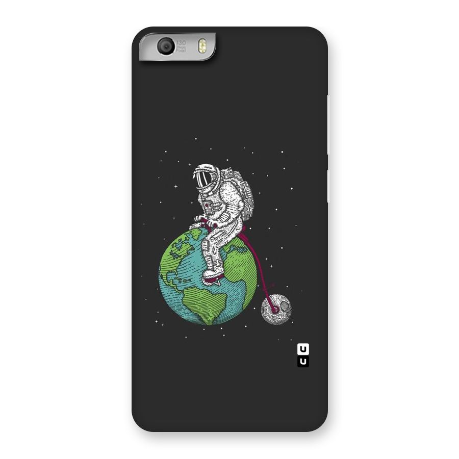Earth Space Doodle Back Case for Micromax Canvas Knight 2
