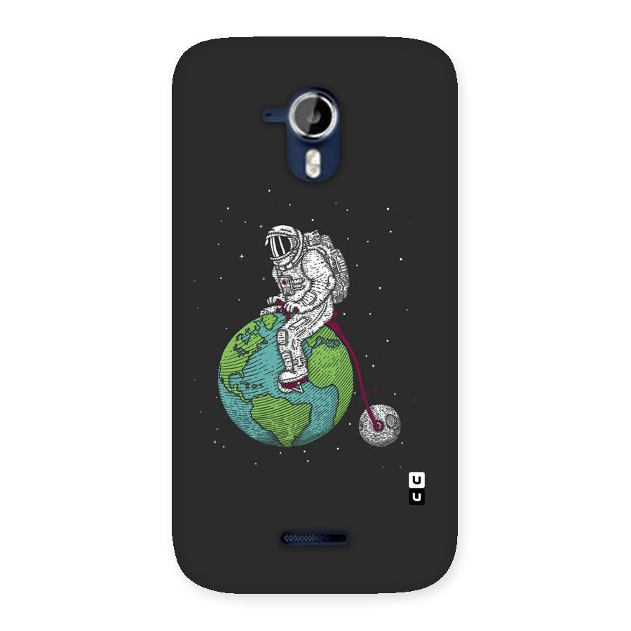 Earth Space Doodle Back Case for Micromax Canvas Magnus A117