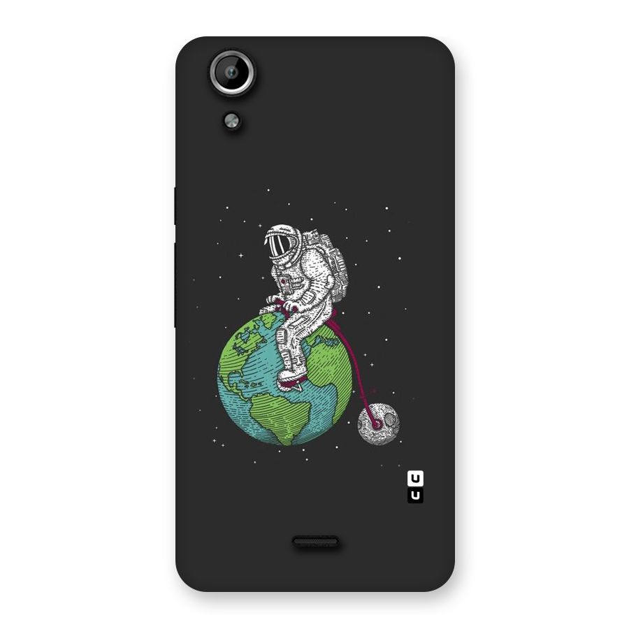 Earth Space Doodle Back Case for Micromax Canvas Selfie Lens Q345
