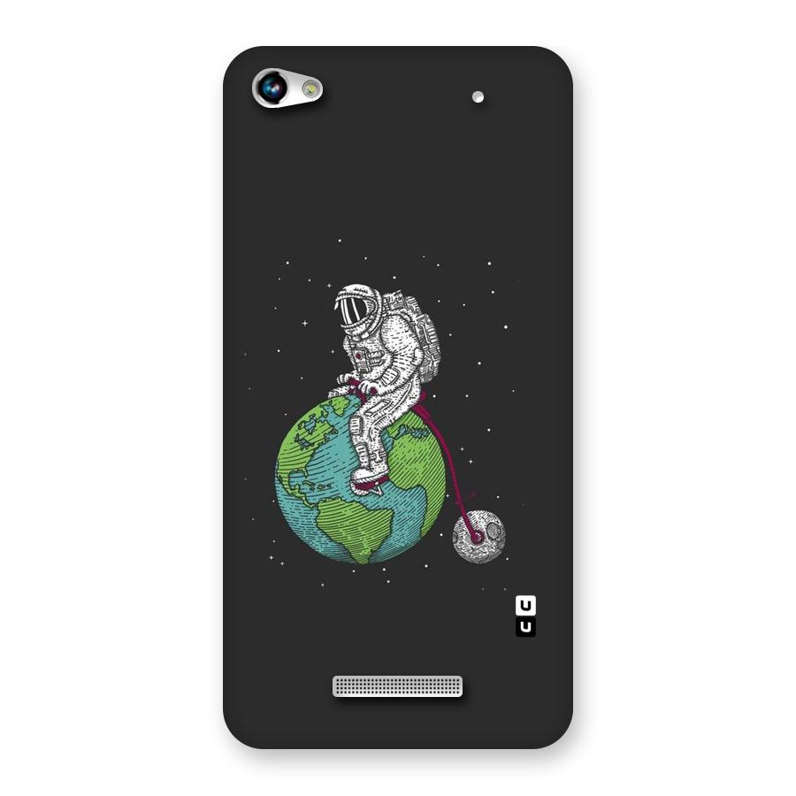 Earth Space Doodle Back Case for Micromax Hue 2
