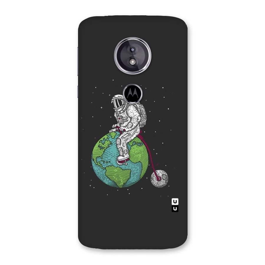 Earth Space Doodle Back Case for Moto E5