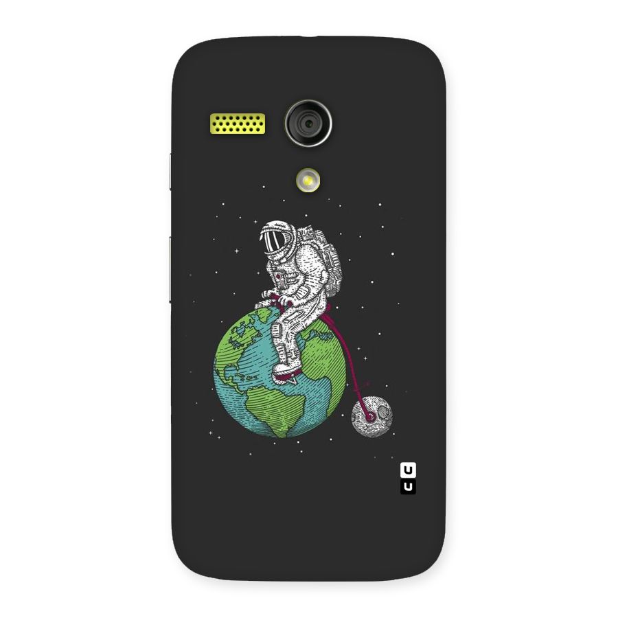 Earth Space Doodle Back Case for Moto G