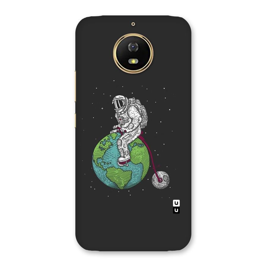 Earth Space Doodle Back Case for Moto G5s