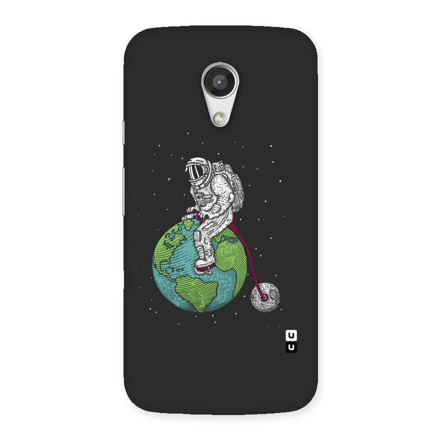 Earth Space Doodle Back Case for Moto G 2nd Gen