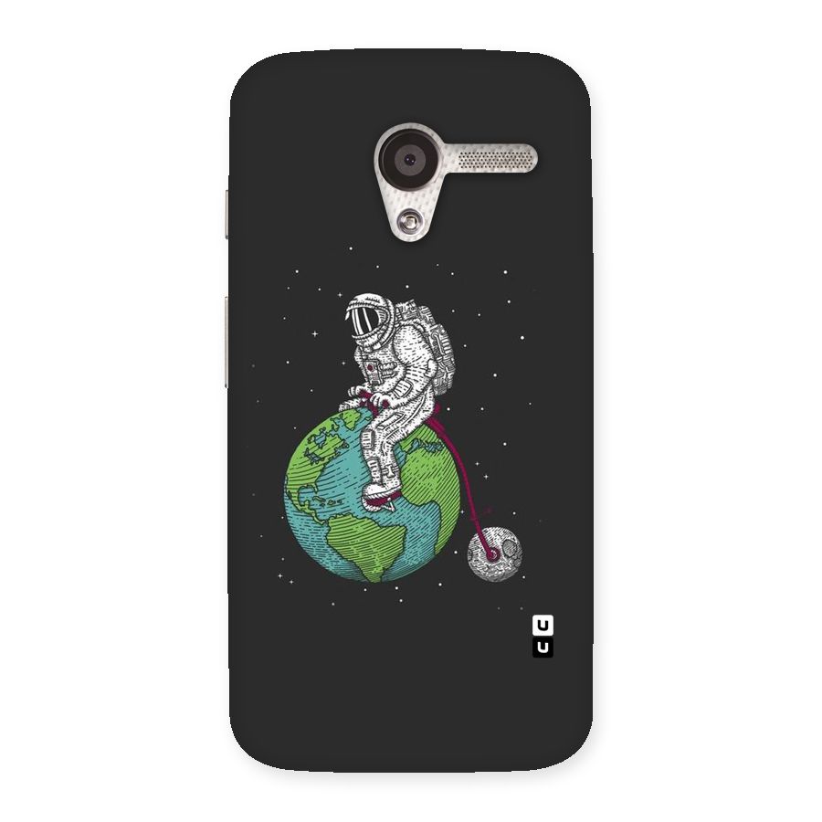 Earth Space Doodle Back Case for Moto X