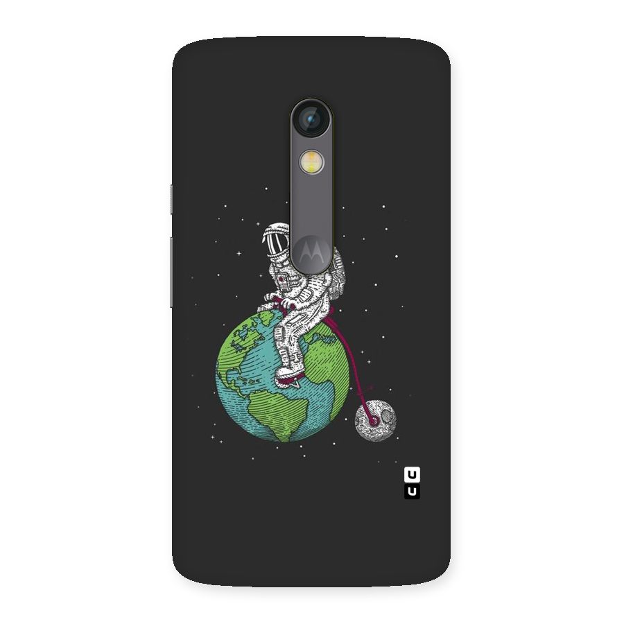 Earth Space Doodle Back Case for Moto X Play