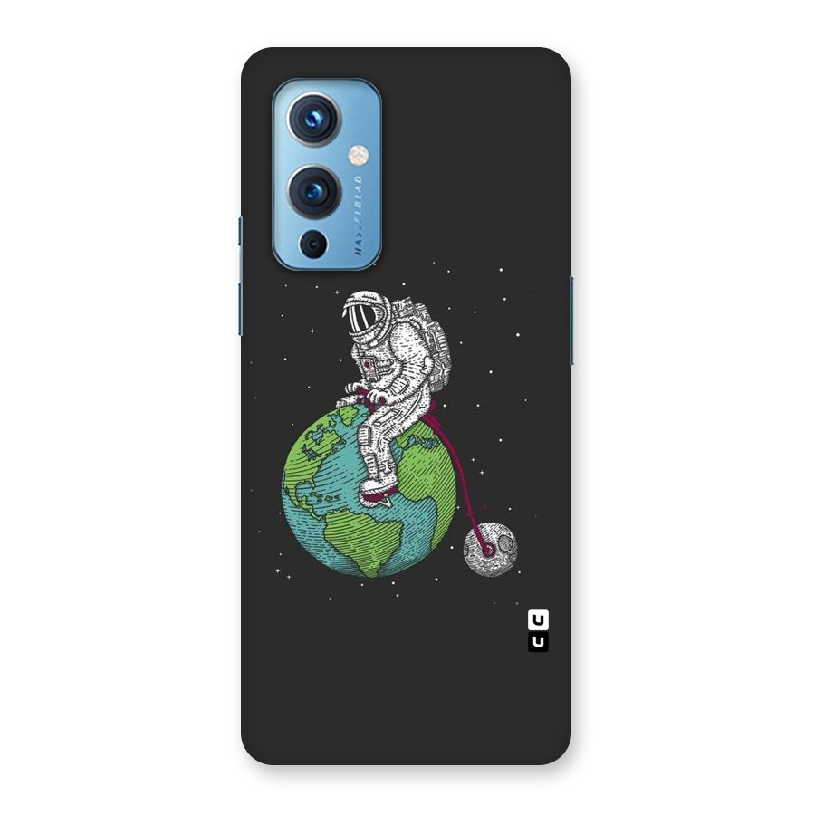 Earth Space Doodle Back Case for OnePlus 9