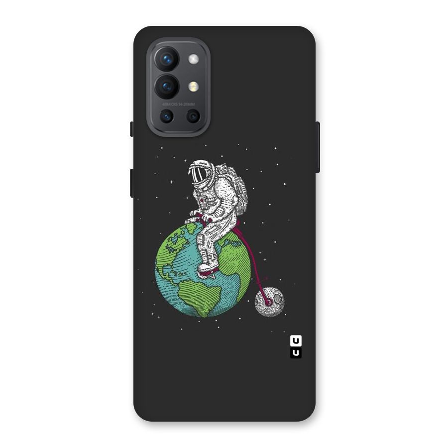 Earth Space Doodle Back Case for OnePlus 9R