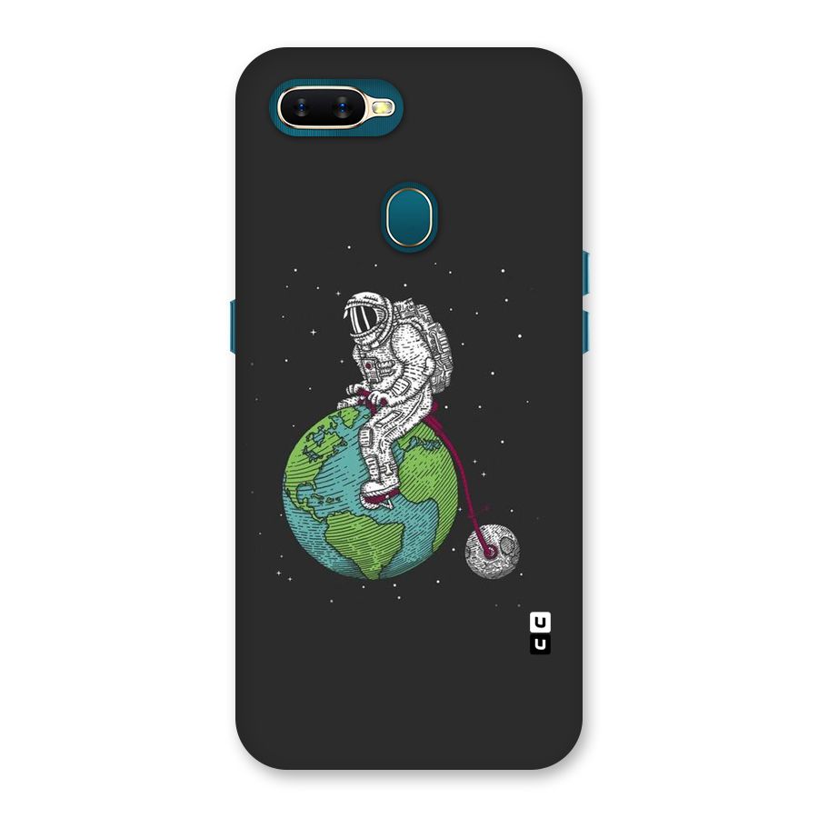 Earth Space Doodle Back Case for Oppo A11k
