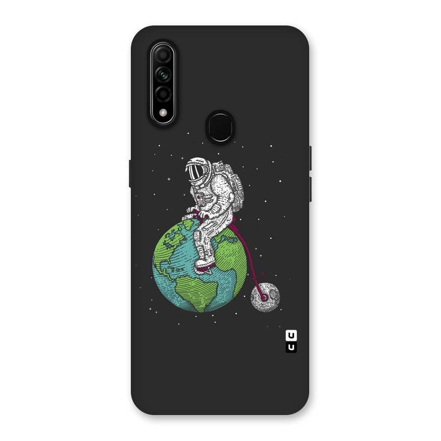 Earth Space Doodle Back Case for Oppo A31