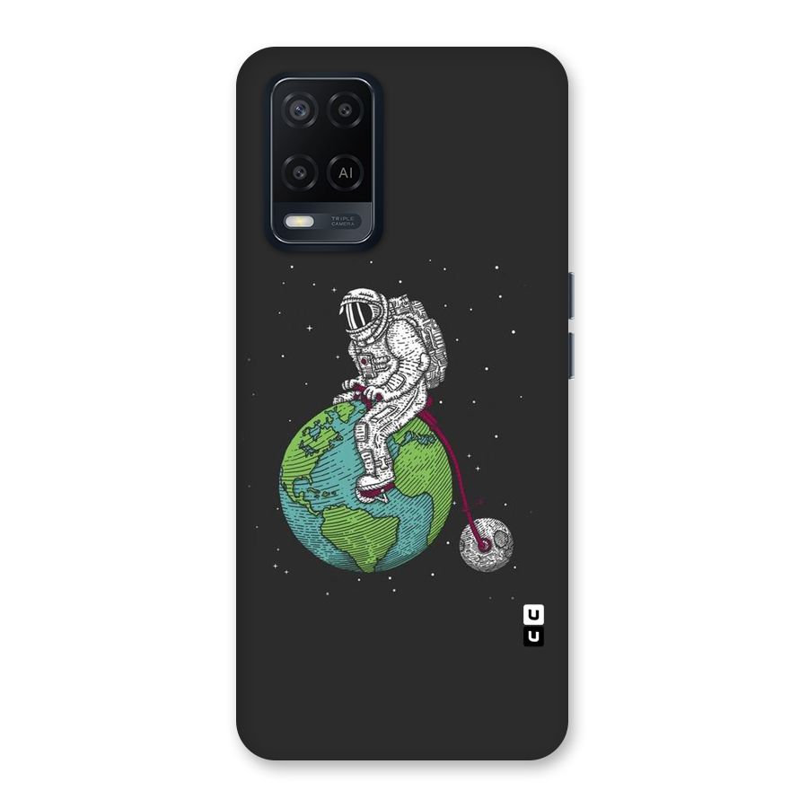 Earth Space Doodle Back Case for Oppo A54