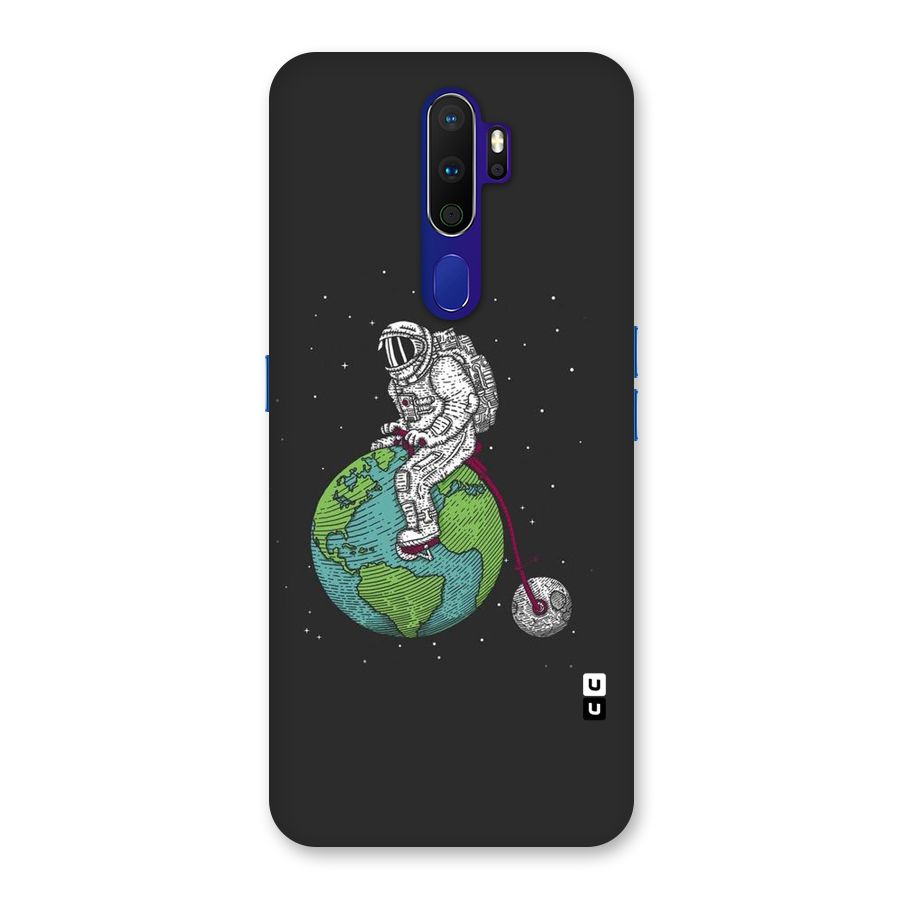 Earth Space Doodle Back Case for Oppo A9 (2020)