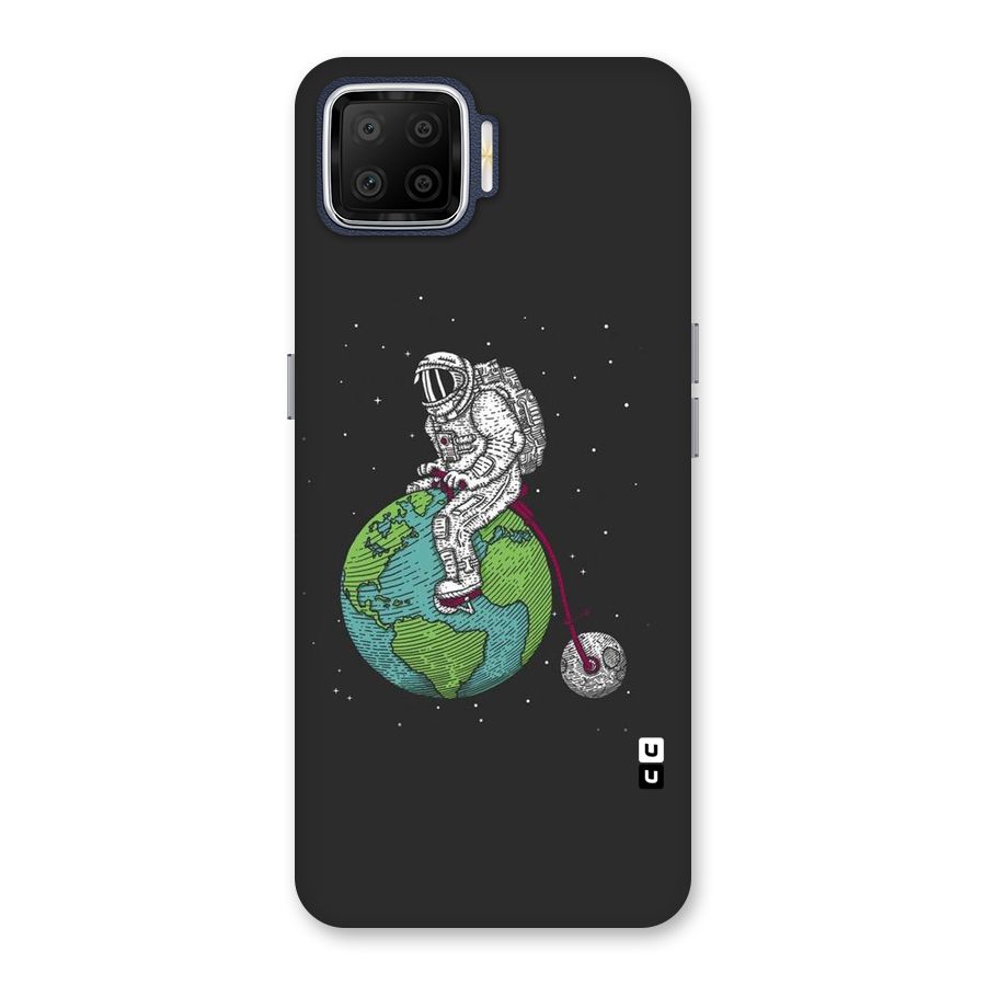 Earth Space Doodle Back Case for Oppo F17