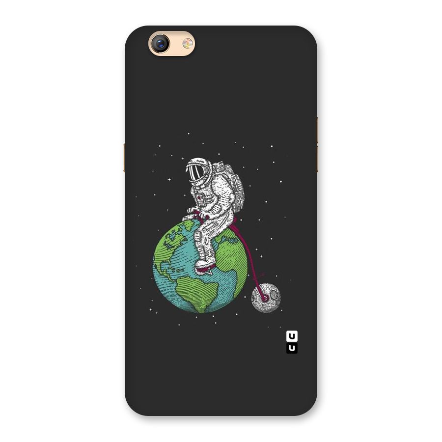 Earth Space Doodle Back Case for Oppo F3 Plus