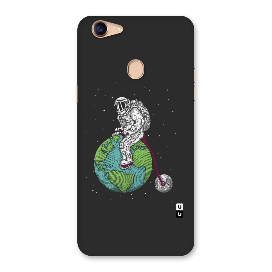 Earth Space Doodle Back Case for Oppo F5