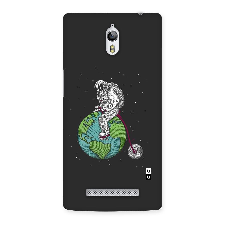 Earth Space Doodle Back Case for Oppo Find 7
