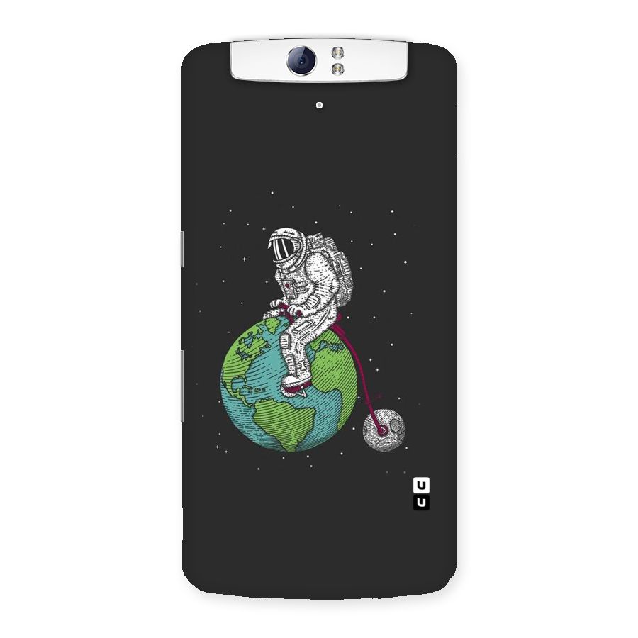 Earth Space Doodle Back Case for Oppo N1