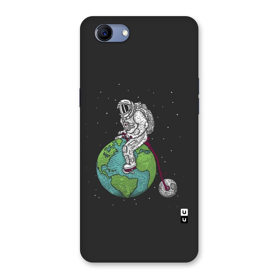 Earth Space Doodle Back Case for Oppo Realme 1