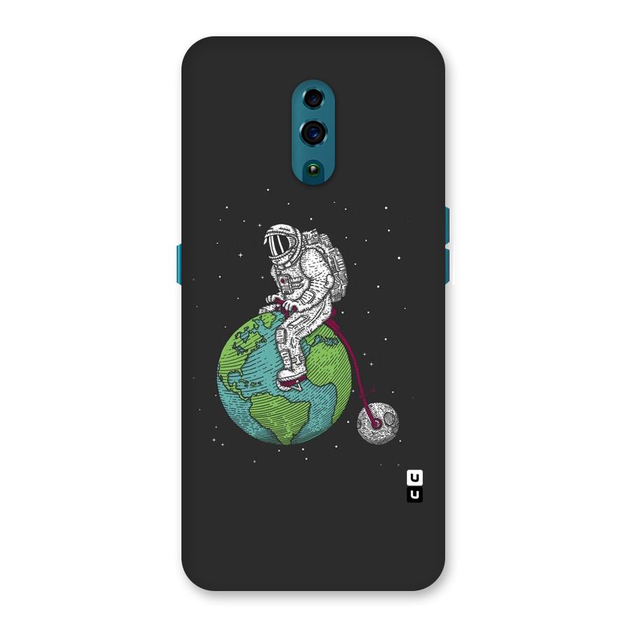 Earth Space Doodle Back Case for Oppo Reno