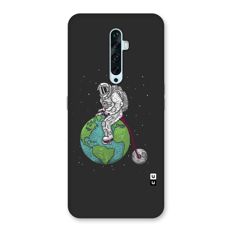 Earth Space Doodle Back Case for Oppo Reno2 Z