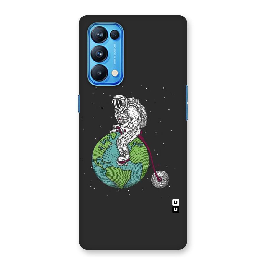 Earth Space Doodle Back Case for Oppo Reno5 Pro 5G