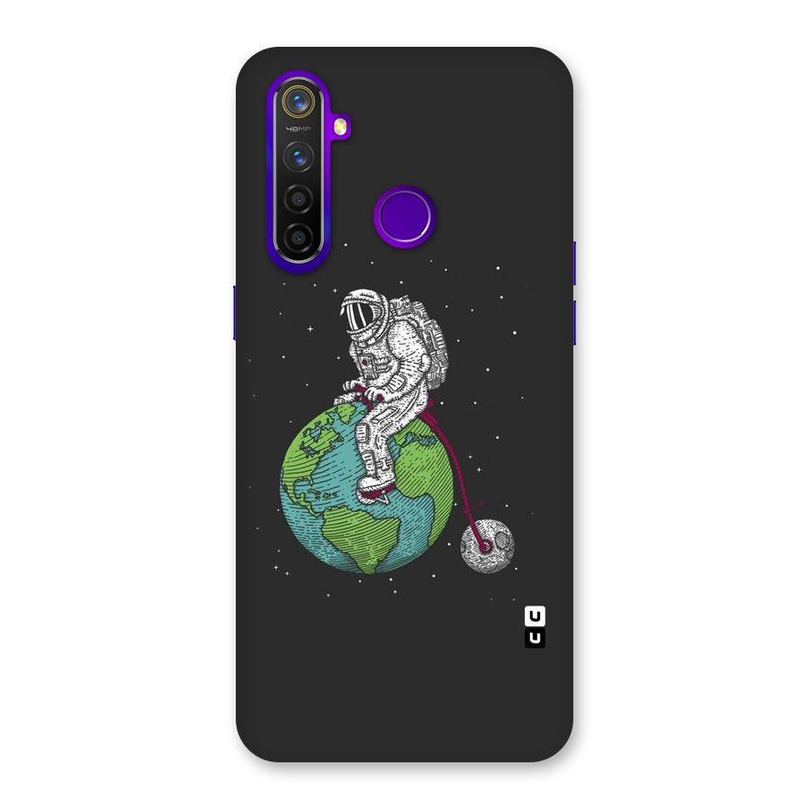 Earth Space Doodle Back Case for Realme 5 Pro