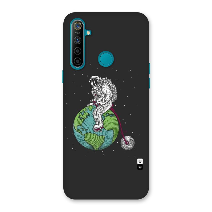 Earth Space Doodle Back Case for Realme 5i