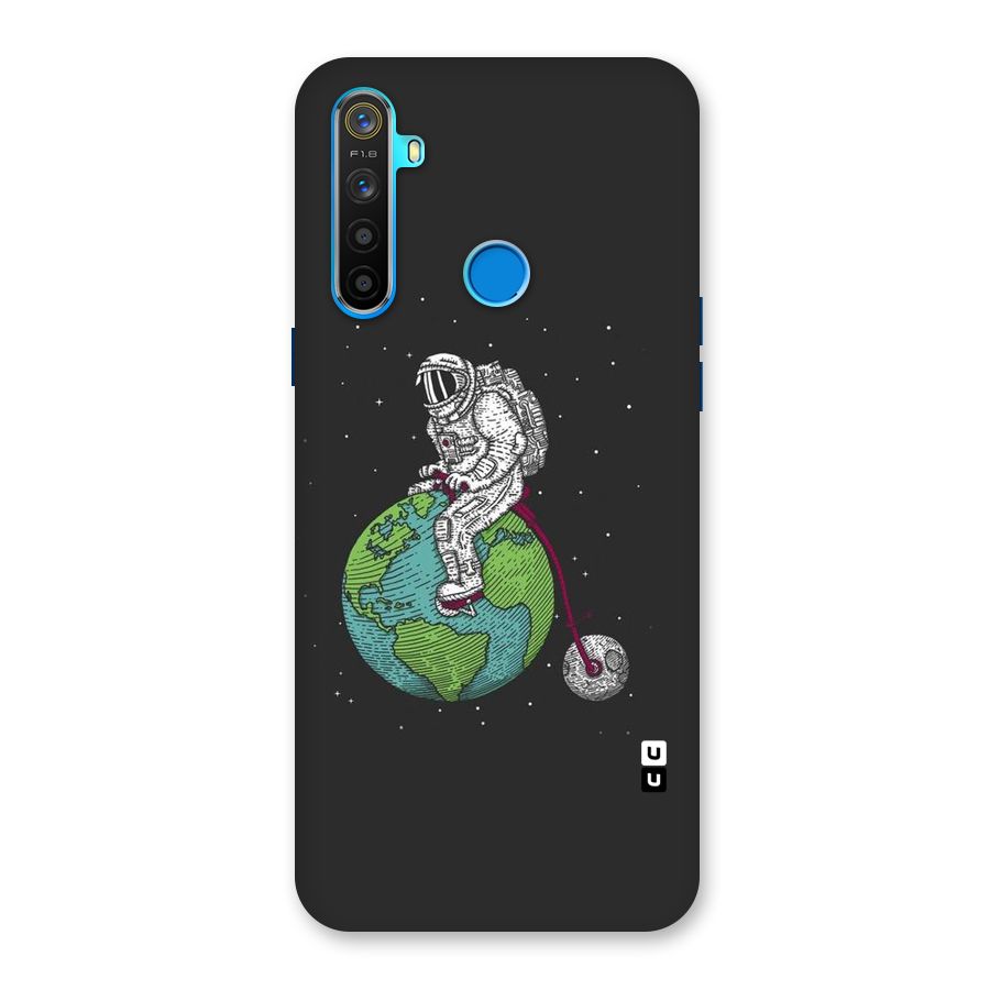 Earth Space Doodle Back Case for Realme 5s