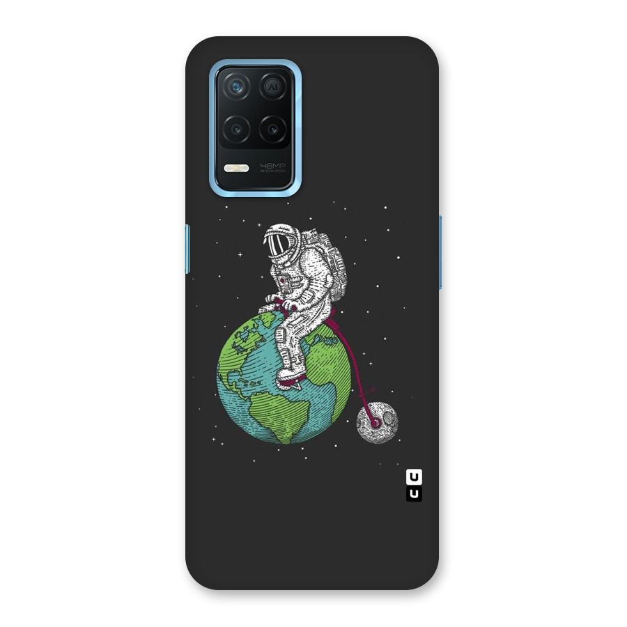 Earth Space Doodle Back Case for Realme 8s 5G