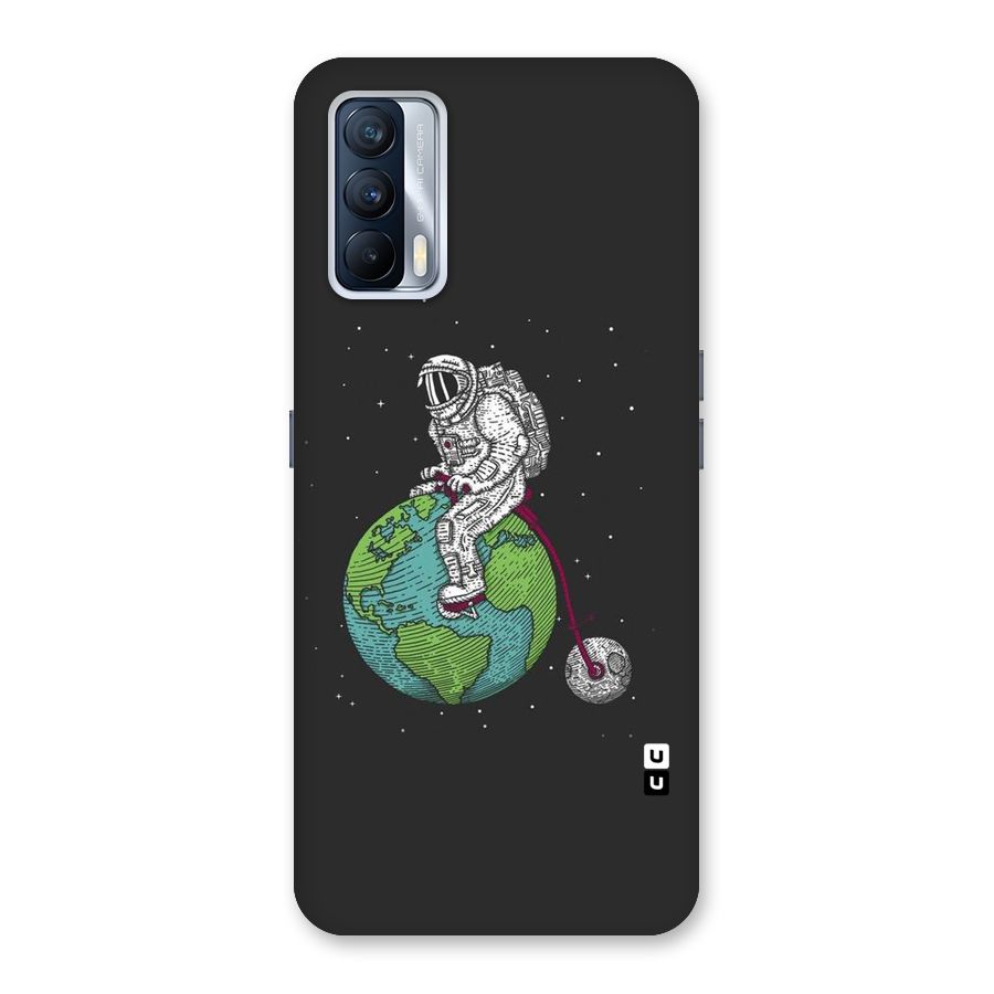 Earth Space Doodle Back Case for Realme X7