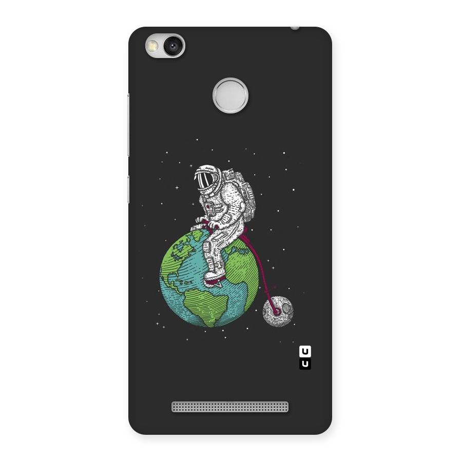 Earth Space Doodle Back Case for Redmi 3S Prime