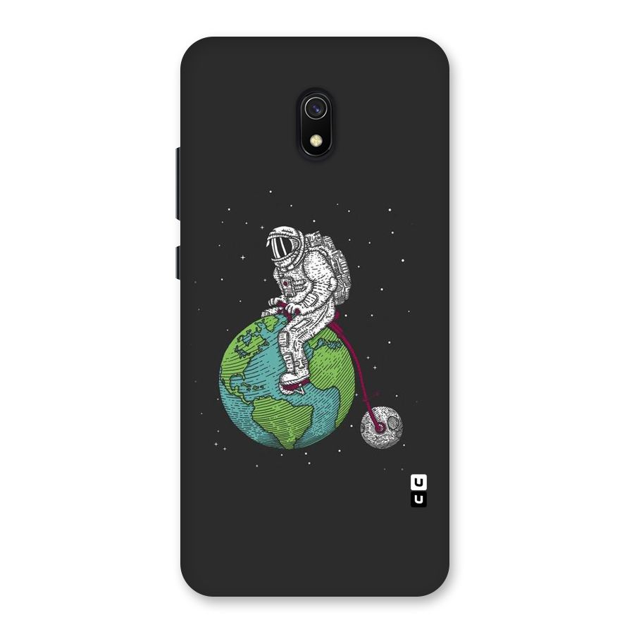 Earth Space Doodle Back Case for Redmi 8A