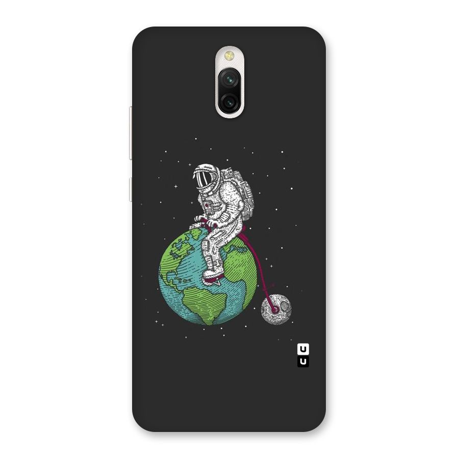 Earth Space Doodle Back Case for Redmi 8A Dual