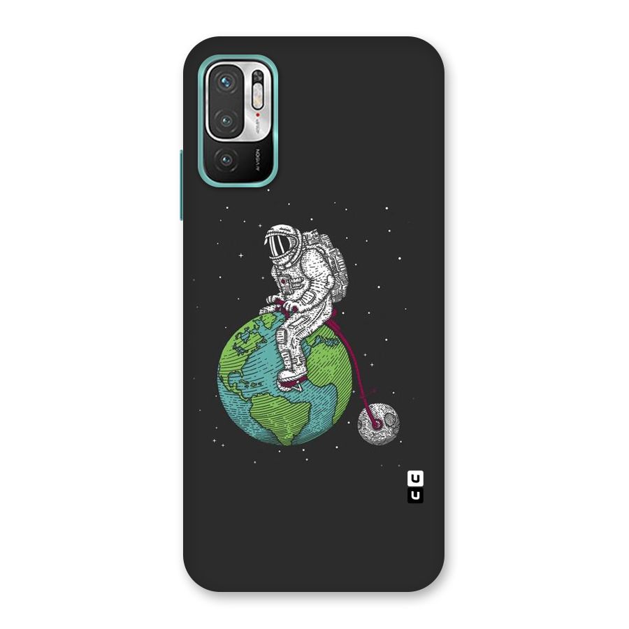 Earth Space Doodle Back Case for Redmi Note 10T 5G