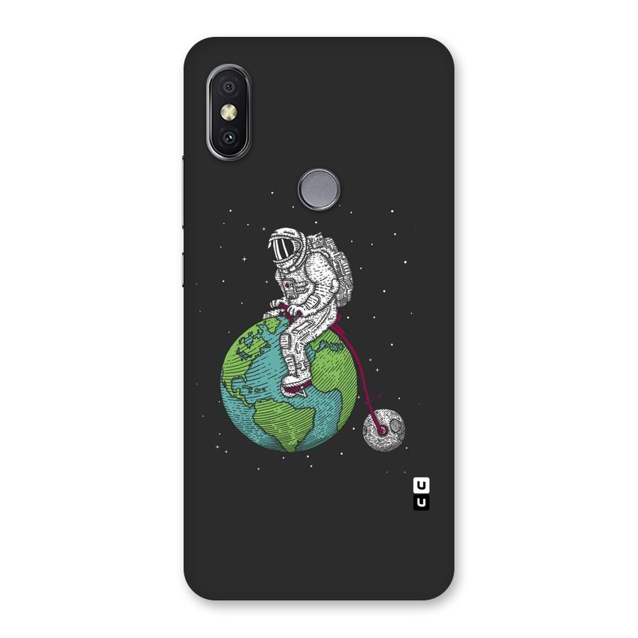Earth Space Doodle Back Case for Redmi Y2